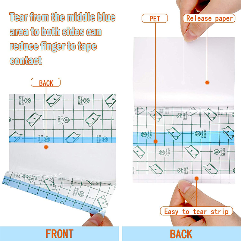Водонепроницаемая медицинская прозрачная клейкая повязка 